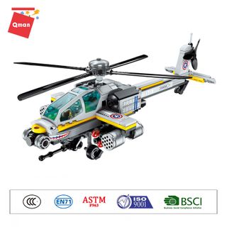 Đồ chơi xếp hình Qman 1719 - Chiến cơ