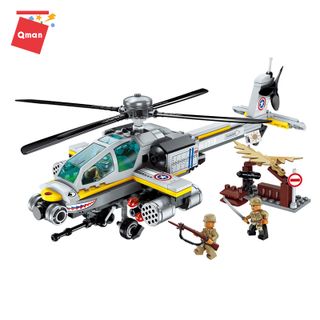 Đồ chơi xếp hình Qman 1719 - Chiến cơ