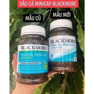 Dầu cá Blackmore Odourless Fish Oil Mini Caps 200 viên của Úc