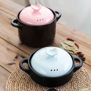 Nồi đất dưỡng sinh dày cao cấp nhập khẩu 1.8L