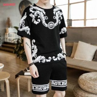 Set Bộ Thể Thao Nam Hoa Văn Trẻ Trung