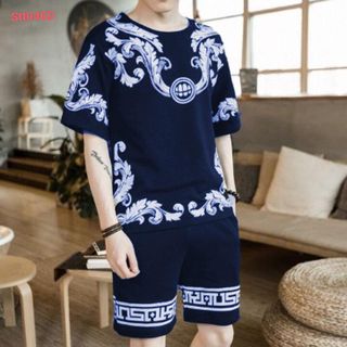 Set Bộ Thể Thao Nam Hoa Văn Trẻ Trung
