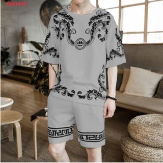Set Bộ Thể Thao Nam Hoa Văn Trẻ Trung