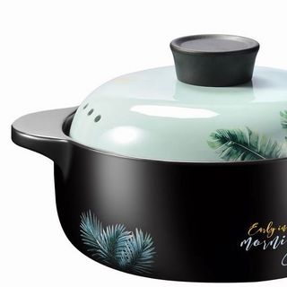 Nồi đất cao cấp chiếc lá chịu nhiệt độ cao 2.5L, 3.4L, 4.8L