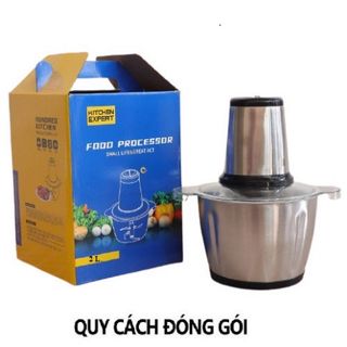 Máy Xay Thịt Đa Năng Cối Inox 4 Lưỡi