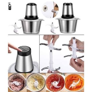 Máy Xay Thịt Đa Năng Cối Inox 4 Lưỡi