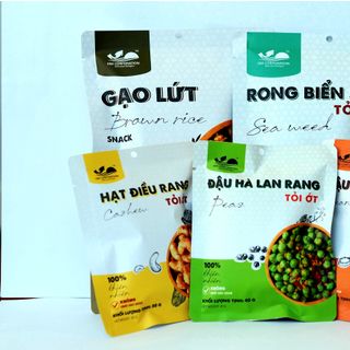 ĐẬU HÀ LAN RANG TỎI ỚT ( GÓI )
