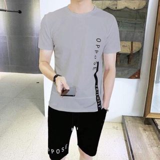 Set Bộ Thể Thao Nam In Chữ Phong Cách