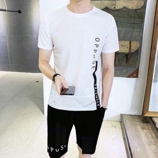 Set Bộ Thể Thao Nam In Chữ Phong Cách