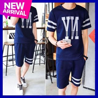 Set Bộ Thể Thao Nam In Chữ NY Cá Tính