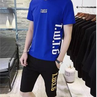 Set Bộ Thể Thao Nam Thời Trang Chữ In Xịn Xò