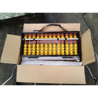 Bàn tính gảy soroban 13 CỘT cao cấp cho GIÁO VIÊN 70 cm*30 cm*5 cm