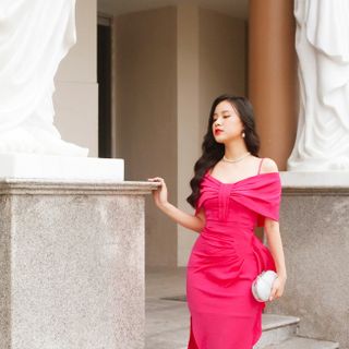 ĐẦM 2 DÂY XẾP LY EO XẾP LY NGỰC