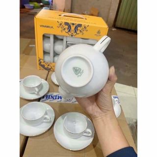 BỘ ẤM TRÀ MINH LONG (HKM sữa Vinamilk)
