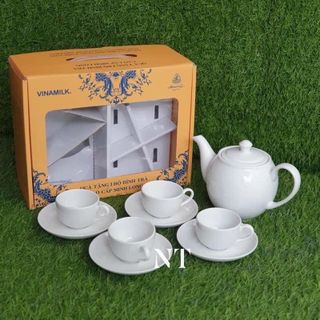 BỘ ẤM TRÀ MINH LONG (HKM sữa Vinamilk)