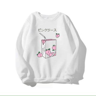 Áo sweater in hộp sữa trái đào giá rẻ