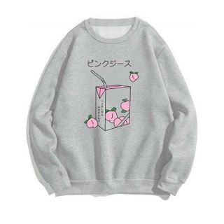 Áo sweater in hộp sữa trái đào giá rẻ