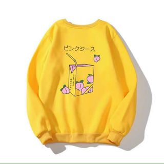 Áo sweater in hộp sữa trái đào giá rẻ