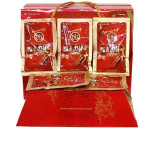 Tinh chất hồng sâm khí lực dạng nước hộp 30 gói sâm Hàn Quốc Bio