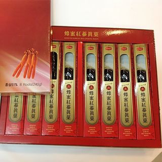 HỒNG SÂM NGUYÊN CỦ TẨM MẬT ONG BIO APGOLD HÀN QUỐC 8 CỦ