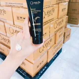 Sữa rửa mặt mầm gạo Queenie Skin 120gr