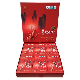 Nước hồng sâm núi Chinki Hàn Quốc hộp 30 gói x 50ml