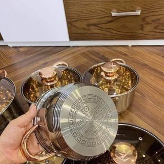 BỘ NỒI ĐỨC 6 MÓN ENGELNERG 5 lớp LOẠI 1