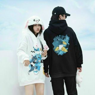 Áo hoodie nỉ ngoại in Cheese rõ đẹp giá rẻ