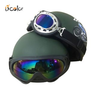 Mũ bảo hiểm me máy (nửa đầu) Kính Thời Trang Chính Hãng B'COLOR
