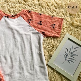 Set Đồ Mặc Nhà Phong Cách Thể Thao Hoạt Tiết Micky Hồng