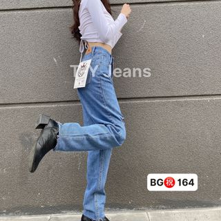 Quần Jeans BAGGY ms164-163 vải cotton mềm from chuẩn,đổi trả cho nhà sản xuất trong vòng 3 tháng.
