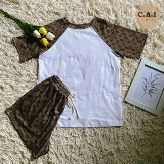 Set Đồ Mặc Nhà Phong Cách Thể Thao