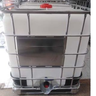 Tank IBC 1000L ruột bồn mới khung thép sơn lại giá sỉ