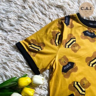 Set Đồ Mặc Nhà Gấu Vàng Quần Bố Gân