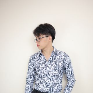 ÁO SƠ MI NAM 3D HỌA TIẾT DOLLAR THỜI TRANG
