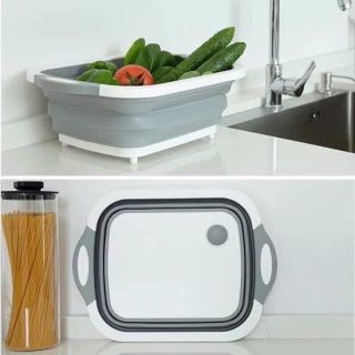 BỘ CHẬU THỚT GẤP GỌN ĐA NĂNG