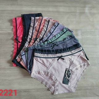 Quần lót cotton viền ren 2221