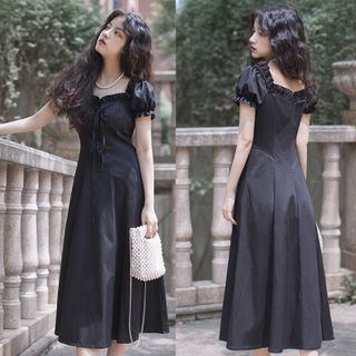 ĐẦM CỔ BÈO ĐAN DÂY TRƯỚC