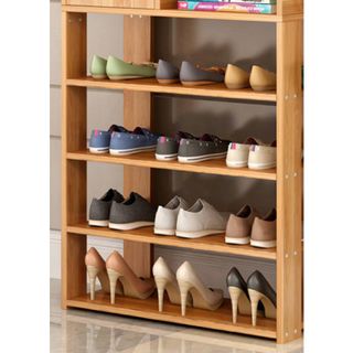 KỆ GIÀY - TỦ GIÀY GỖ 5 TẦNG CÓ NGĂN KÉO