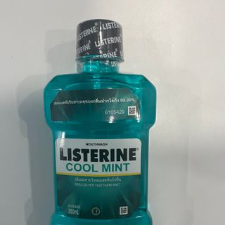 Nước súc miệng Listerine Thái 250 ml hương bạc hà