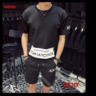 Set Bộ Thể Thao Nam In Chữ Khung Xịn Xò