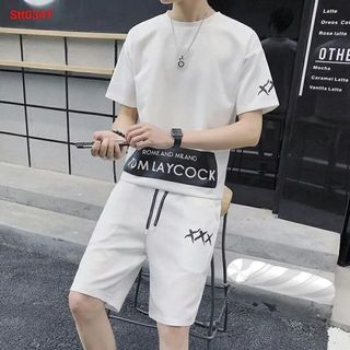 Set Bộ Thể Thao Nam In Chữ Khung Xịn Xò