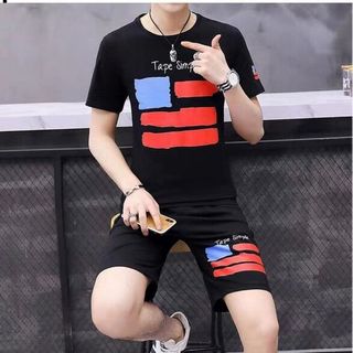 Set Bộ Thể Thao Nam In Hoạ Tiết Cực Hot