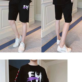 Set Bộ Thể Thao Nam In FM Thời Trang Năng Động