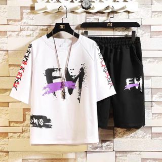Set Bộ Thể Thao Nam In FM Thời Trang Năng Động