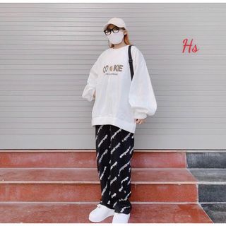 Áo sweater tay phồng chất nỉ ngoại bao đẹp dưới 70kg
