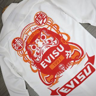 ÁO SƠ MI NAM NỮ TAY DÀI EVISU