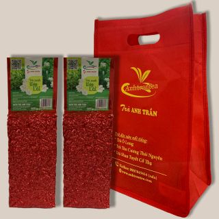 Trà xanh Bảo Lộc Ướp bông lài tươi 500g