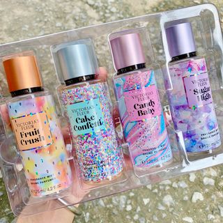 Set 4 chai Xịt thơm toàn thân Victor