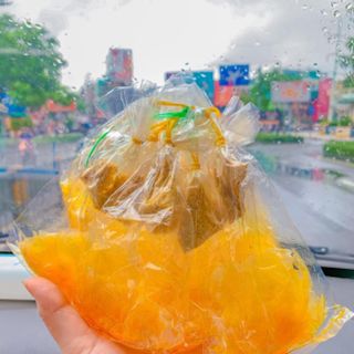 Bánh tráng dầu muối bột tuổi thơ